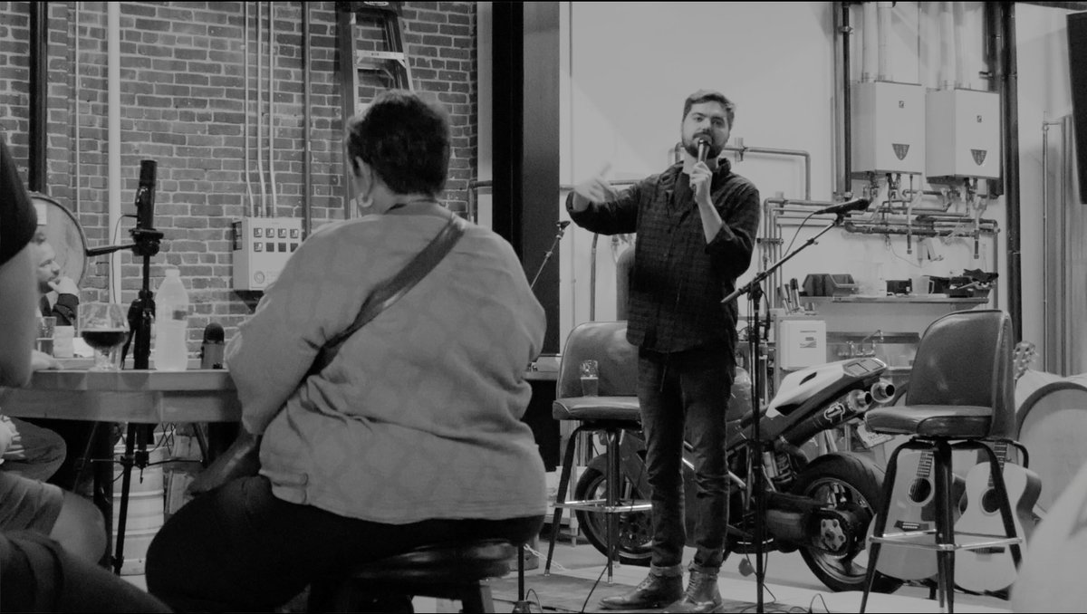 PeterRollins's tweet photo. Just before I left LA, I put on an event where I did a talk and had a conversation with @RyanNicodemus (from The Minimalists) . @lisagungor, @michaelgungor  and @JamesSpaite  also joined me to play music and @ElliottcMorgan hosted.

I'll be premiering the recording of the event on YouTube on Sunday 2nd July at 10am PST (6pm BST). This means that people will be watching live and commenting in the chat box. I’ll be there as well to engage with people as the event unfolds.

Afterwards (at 11:30am PST | 7:30pm BST) everyone signed up to Spark can join a zoom room to hang out and discuss the content.