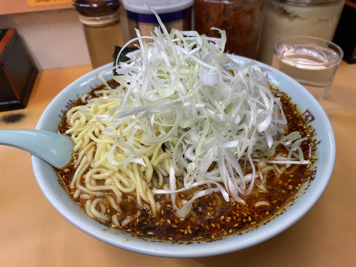 辛い🍜＋🤍髪ネギ＝？？？？🤔