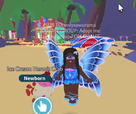 OnlyxAwuramaa's tweet photo. 🍨Pirate &amp; ice cream crab Gw, 2 winners!🏴‍☠️
(prizes: 1st: pirate crab 2nd: 2x ice cream crabs)

STEPS: Follow me, like+ rt 
(extras in the thread for 2x chance to win) 

GL everyone!🦀
#adoptmegiveaway #Adoptmetrades #adoptmeroblox #ROBLOX #robloxgw #robuxgw #robux #AdoptMePets https://t.co/B0AXZQZEj0