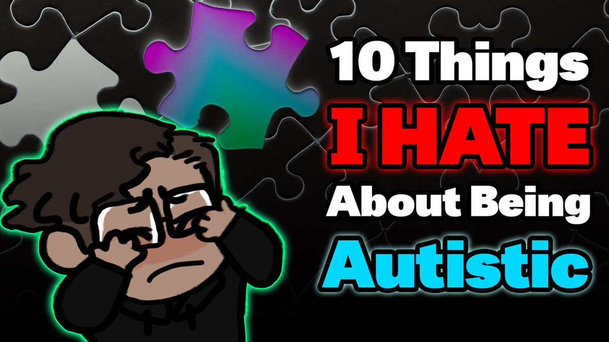 SPINDASH77's tweet image. Being #autistic isn’t as magical as media makes it seem. I made a video about that. Watch it here! youtu.be/G139wpux_hc