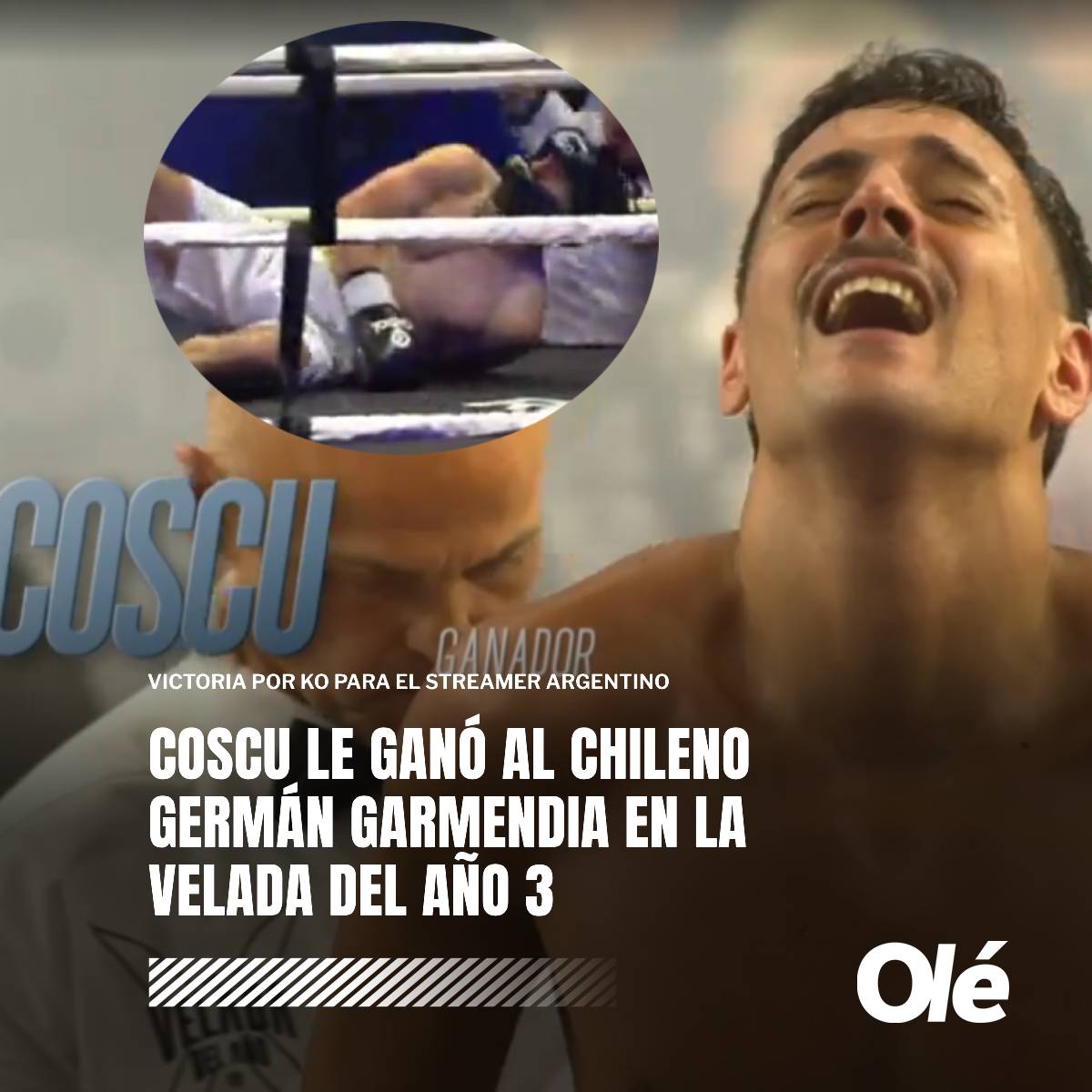 ¡COSCU 🇦🇷 LE GANÓ GERMÁN GARMENDIA 🇨🇱 EN LA VELADA DEL AÑO!