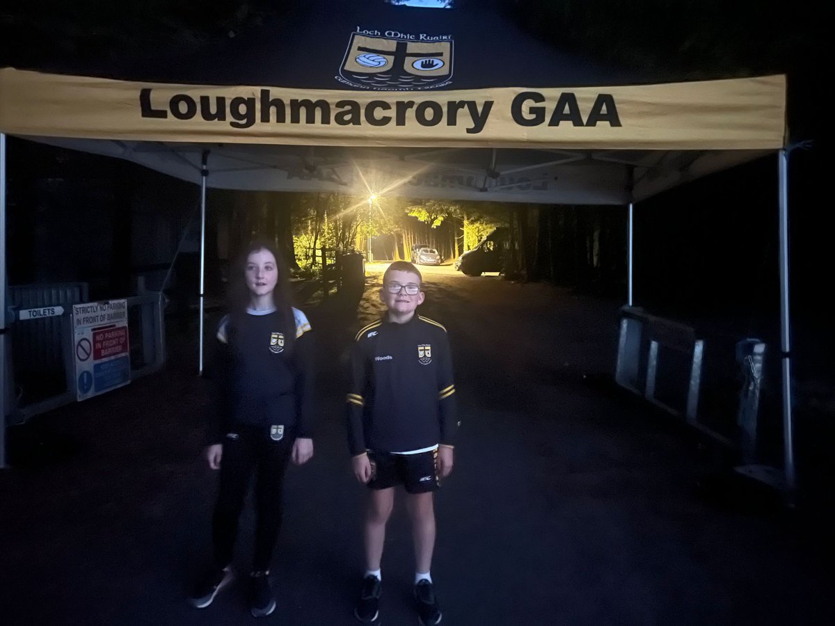LoughmacroryGAA's tweet photo. Aoibh & Daire Woods also doing their bit in the walkathon π
If youβd like to sponsor our 24hour walkathon, organised to raise money for the redevelopment of our training field, you can PayPal; Loughmacrorygaa@hotmail.com - all support appreciated π€π
#24HourWalkathon https://t.co/EvfHLPjQrg