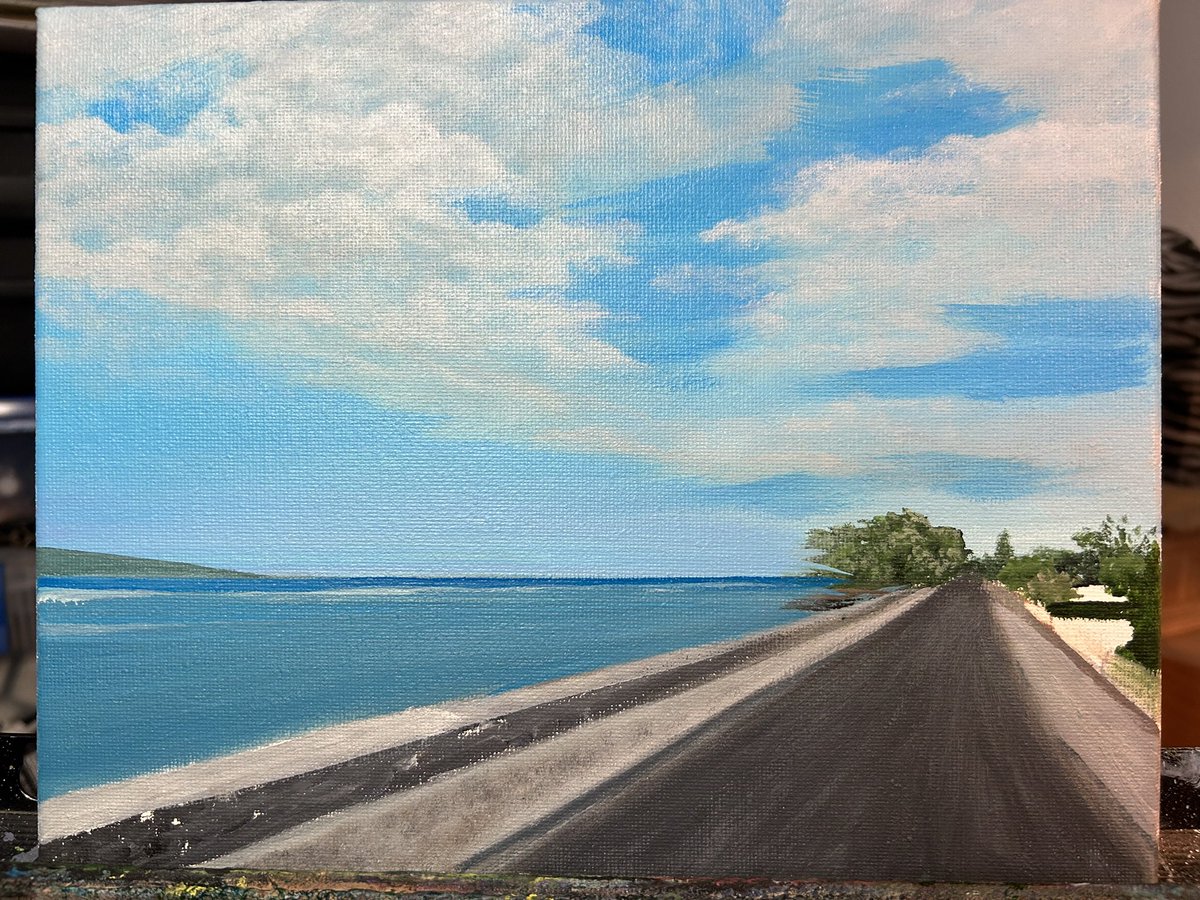 Started #5 of my “Somewhere Along the Way” series.