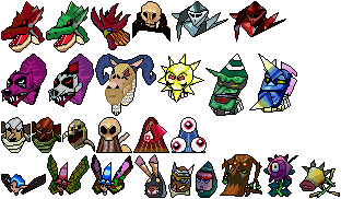 Hydrozor's tweet photo. Update to the Monster Heads!
#IreneArt #Pixelart #Quest64
#RedWyvern #Wyvern #Cockatrice #Skeleton #WhiteRoseKnight #RedRoseKnight #HellHound #Ghosthound #WolfGoat #Bumbershoot #Gremlin #Parassault
And many mores that's hard to actually list. Limits, mannnnnnnn. https://t.co/Kc2DzkGjbh