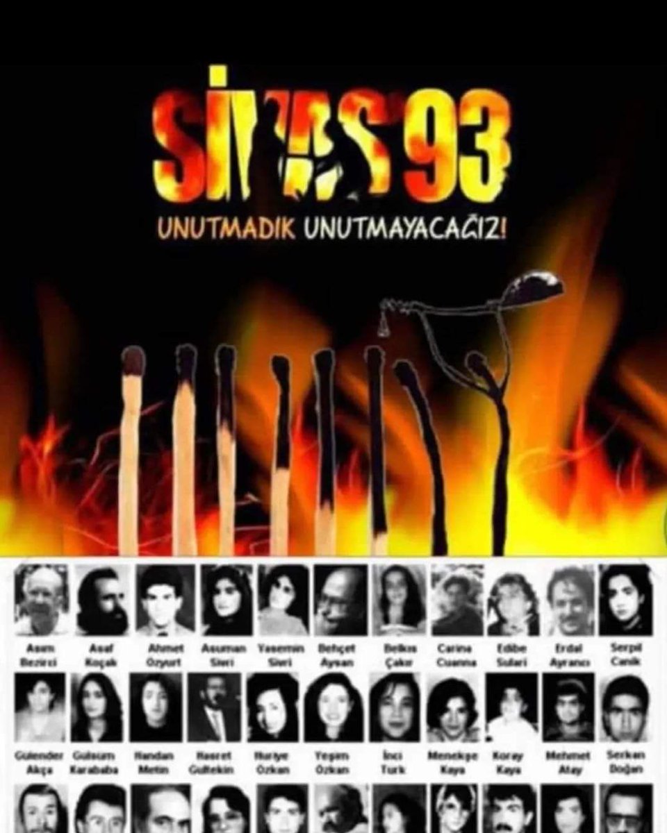 İnsan, insanı yakar mı?
İnsan, insan yanarken bakar mı?
İnsan, insan yanarken alkışlar mı?
İnsan, insanı yakanı aklar mı?
İnsan yanarken, 
yanmayan insan var mı?
Varsa yanmayan,
o insan mı? 
(Alıntı)
#2temmuz1993 
#unutMADIMAKlımda