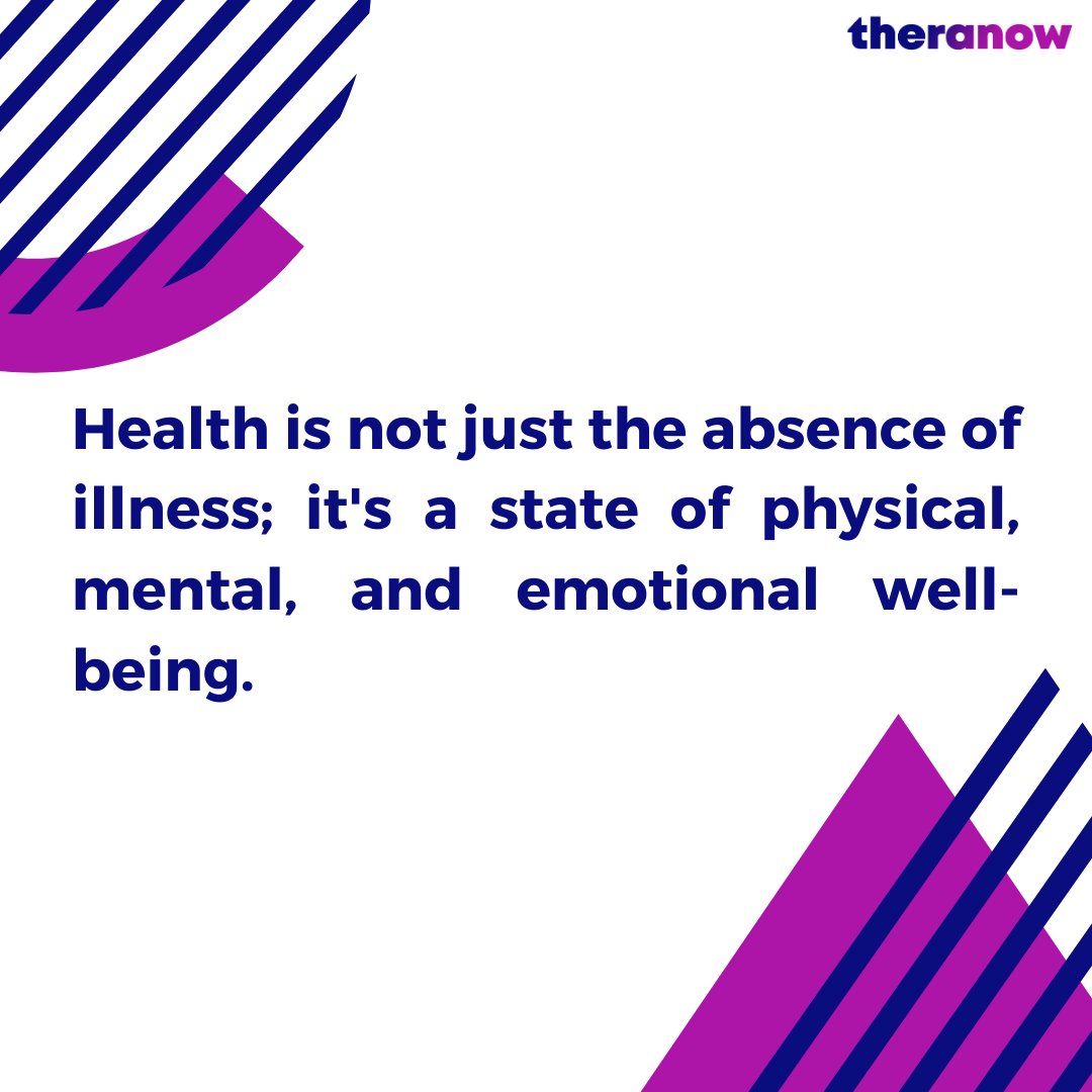 realtheranow's tweet image. Quote of the day

What does it imply?
True health encompasses all of these aspects—physical, mental, and emotional. A person can be considered healthy only when they have a harmonious balance and well-being in all three areas.

#MSKHealthTech #MSKCare #Telehealth #Theranow