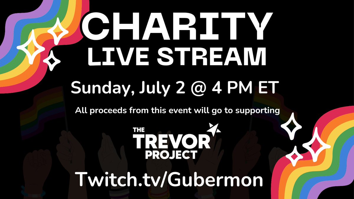 ChanchaChanVT's tweet photo. Hoping this is one of the 600 posts people can see!

Fellow streamer, Gubermon is having a charity stream with his first time in drag!

#twitchcharity | #charitystream | #dragstream | #LGBTQIAplus https://t.co/f9WxQ03TkQ
