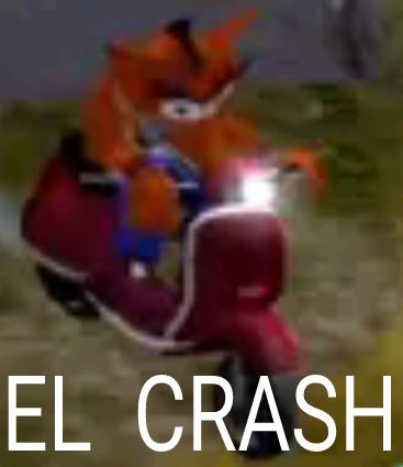 Te acabas de encontrar con EL CRASH

Dale RT o EL CRASH te va a atropellar con su moto
