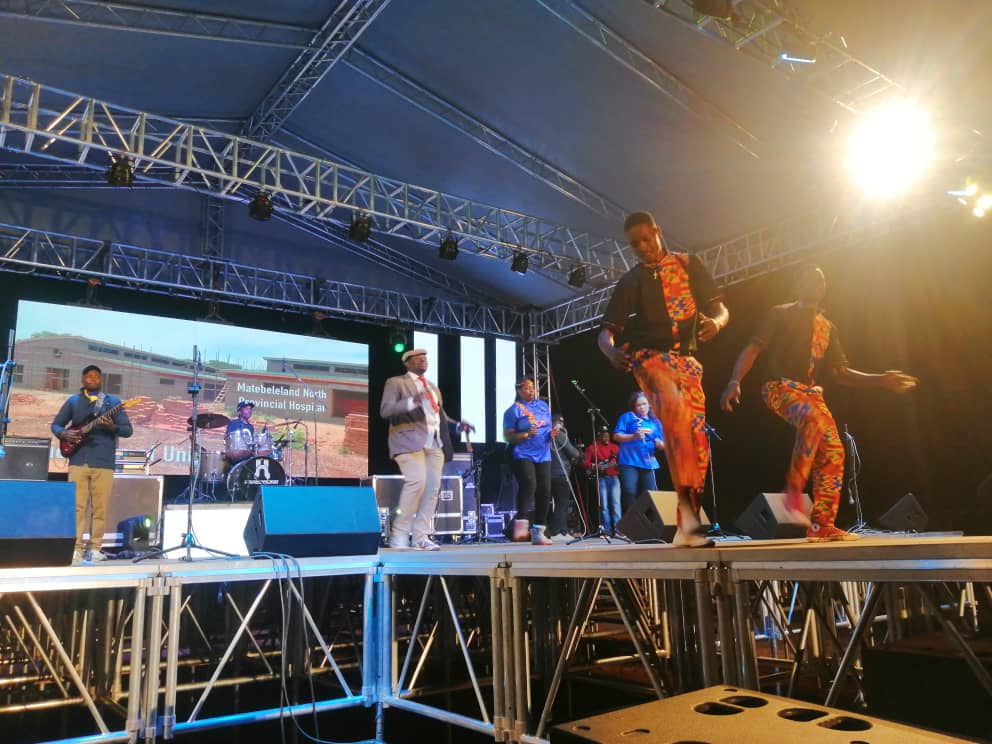 Live scenes, JMNkomo Commemoration Gala at Maphisa. Madlela now live on at #JMNkomoGala #BayetheFM