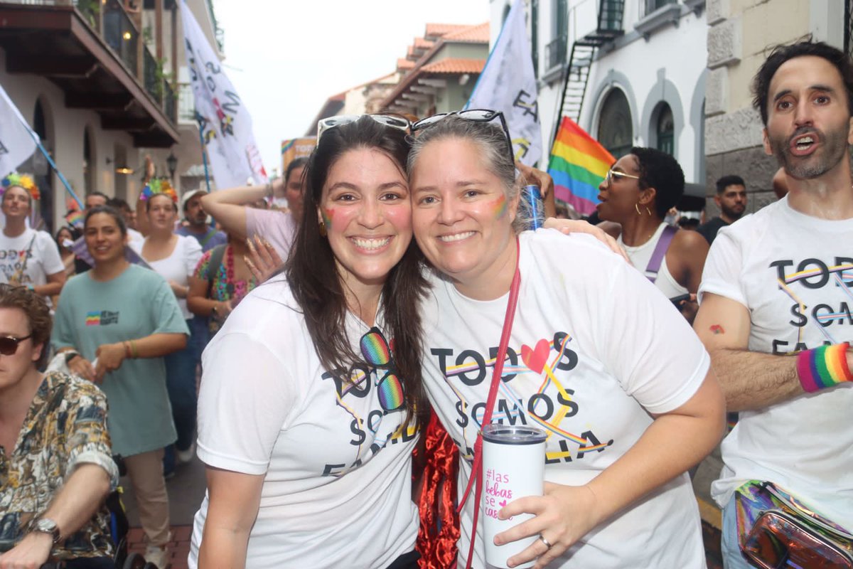 En la #MarchaDelOrgullo caminamos por un Panamá en donde no exista desigualdad. #LoveallawaysWins #PanamaPride2023 #UnidosSomosMasFuertes 🌈