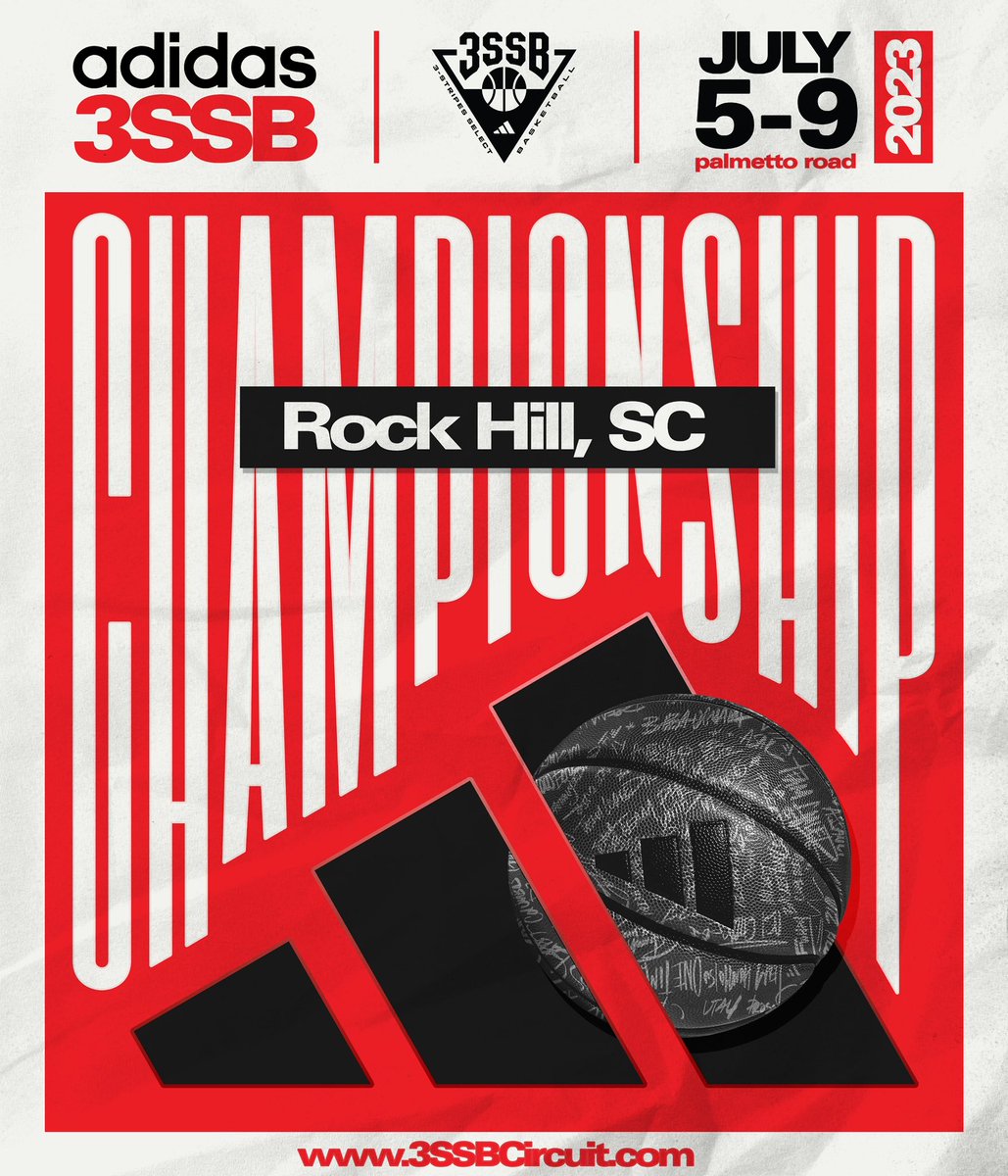 A Champion will be crowned, history will be made, and legends will be born. 

See you in Rock Hill!

Palmetto Road Event Highlights Will Include:

- Elite Level Matchups
- Special Guest Appearances
- July 5th NBA Sanctioned Day
- Top Players from across the country