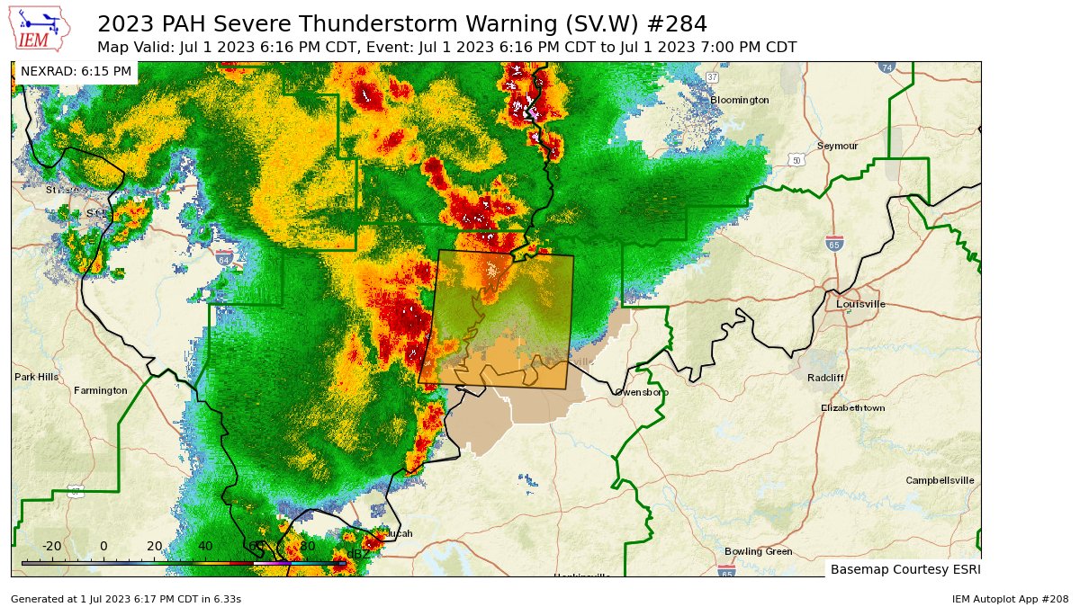 Heart Of The Bluegrass Storm Intercept Team on Twitter "PAH issues