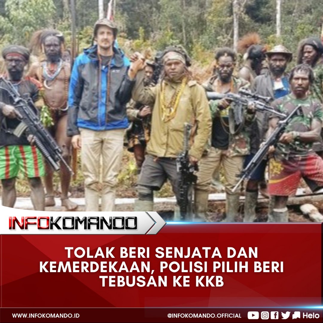 Permintaan uang tebusan yang disampaikan KKB untuk membebaskan pilot Susi Air, Philip Mehrtens yang telah disandera cukup lama siap dipenuhi Polda Papua.

Namun, pihak kepolisian menolak keras untuk memberikan senjata dan kemerdekaan.