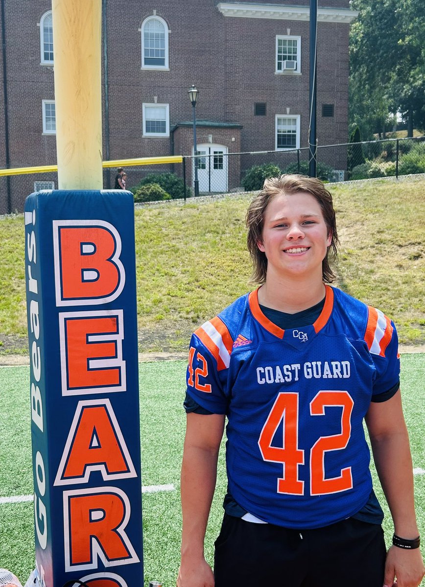 It was great attending the @CGA_Football prospect camp today.  Thank you @CoachCCGrant & @CoachJBWells! Go Bears!