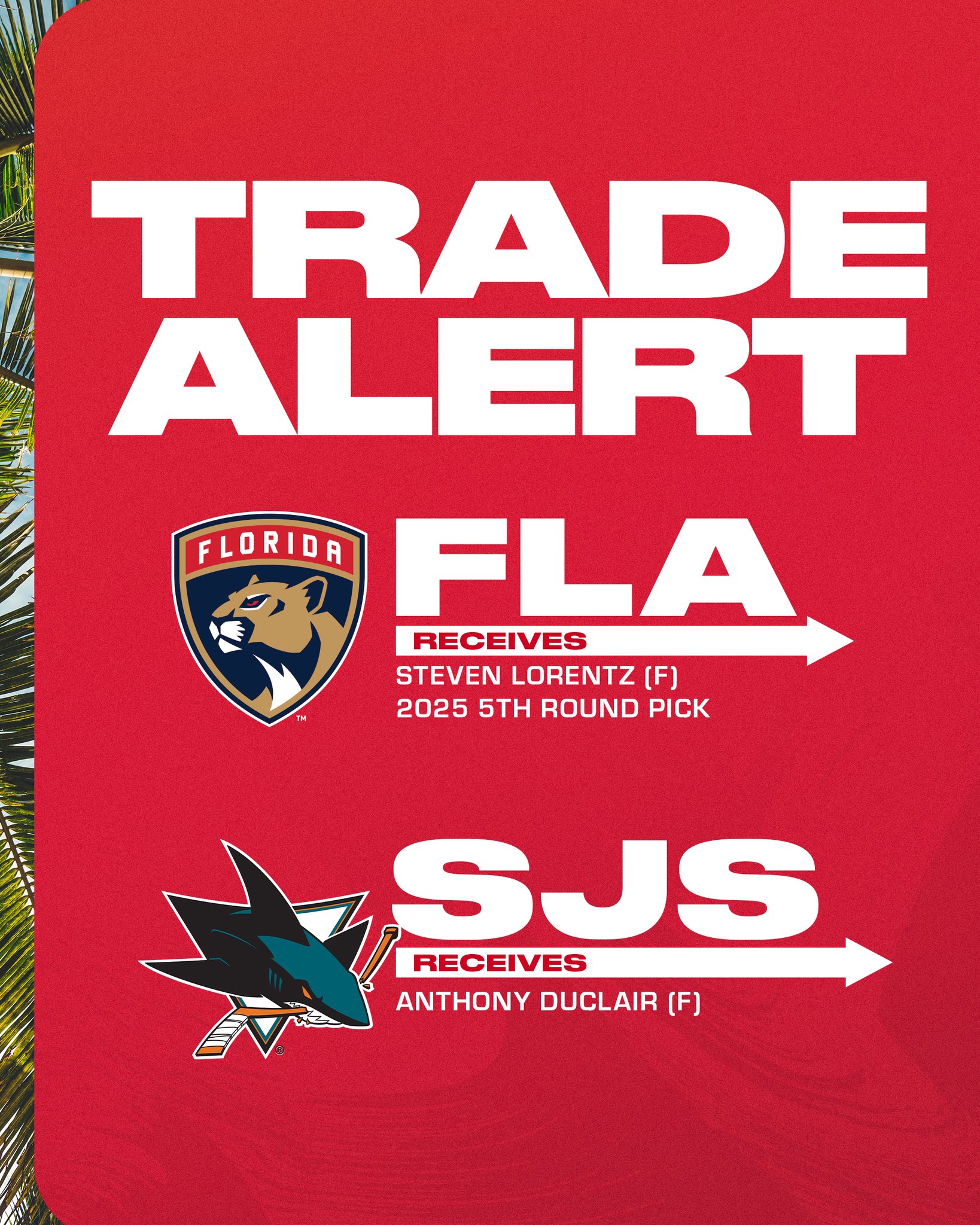 Florida Panthers on Twitter "We have acquired Steven Lorentz and a