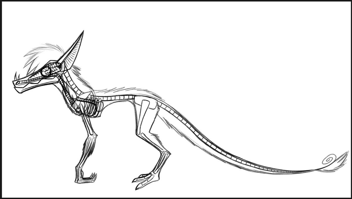 ErmehgerdProxy's tweet photo. 2016 vs 2023
From just a one-off doodle in my English class to a fully fledged species with their entire evolution, history, ecosystem, anatomy, and even biochemistry worked out.
Thank you.
#specev #speculativeevolution #specbio #speculativebiology #alien #ArtistOnTwitter https://t.co/4oLCkWuJkY