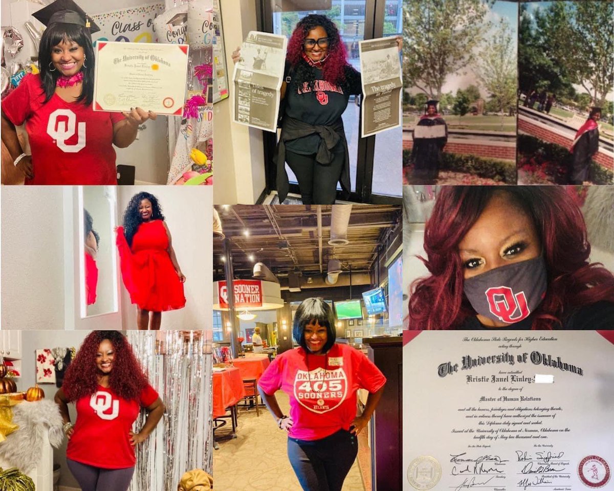 kristie_janel's tweet image. Happy #SoonerSaturday #OUAlumni 🔴⚪️🙋🏽‍♀️