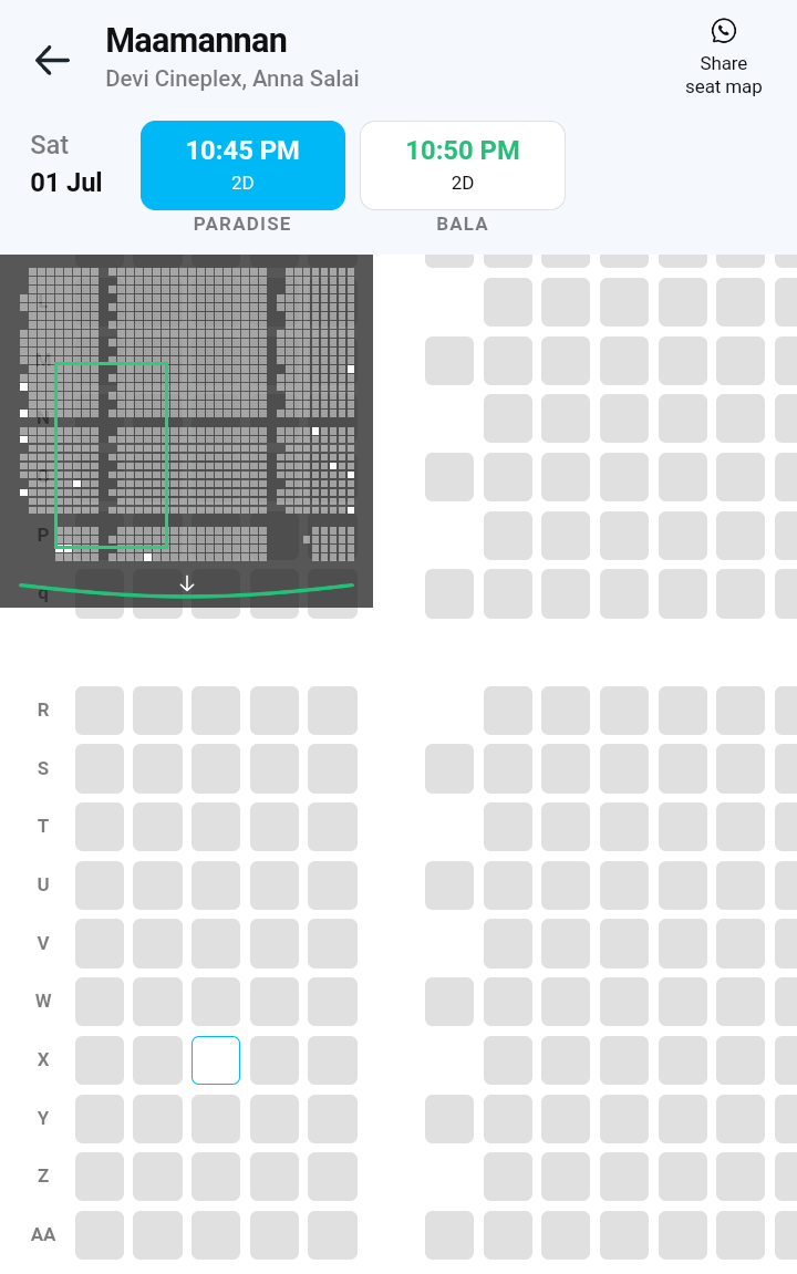 i_RA_Anand's tweet image. #MaaMannan Day 3, Saturday night show

#DeviCineplex adds another screen
#DeviBala (308 seater) as #Devi (838 seater) &amp;amp; 
#DeviParadise (1047 seater) goes full 👌

**