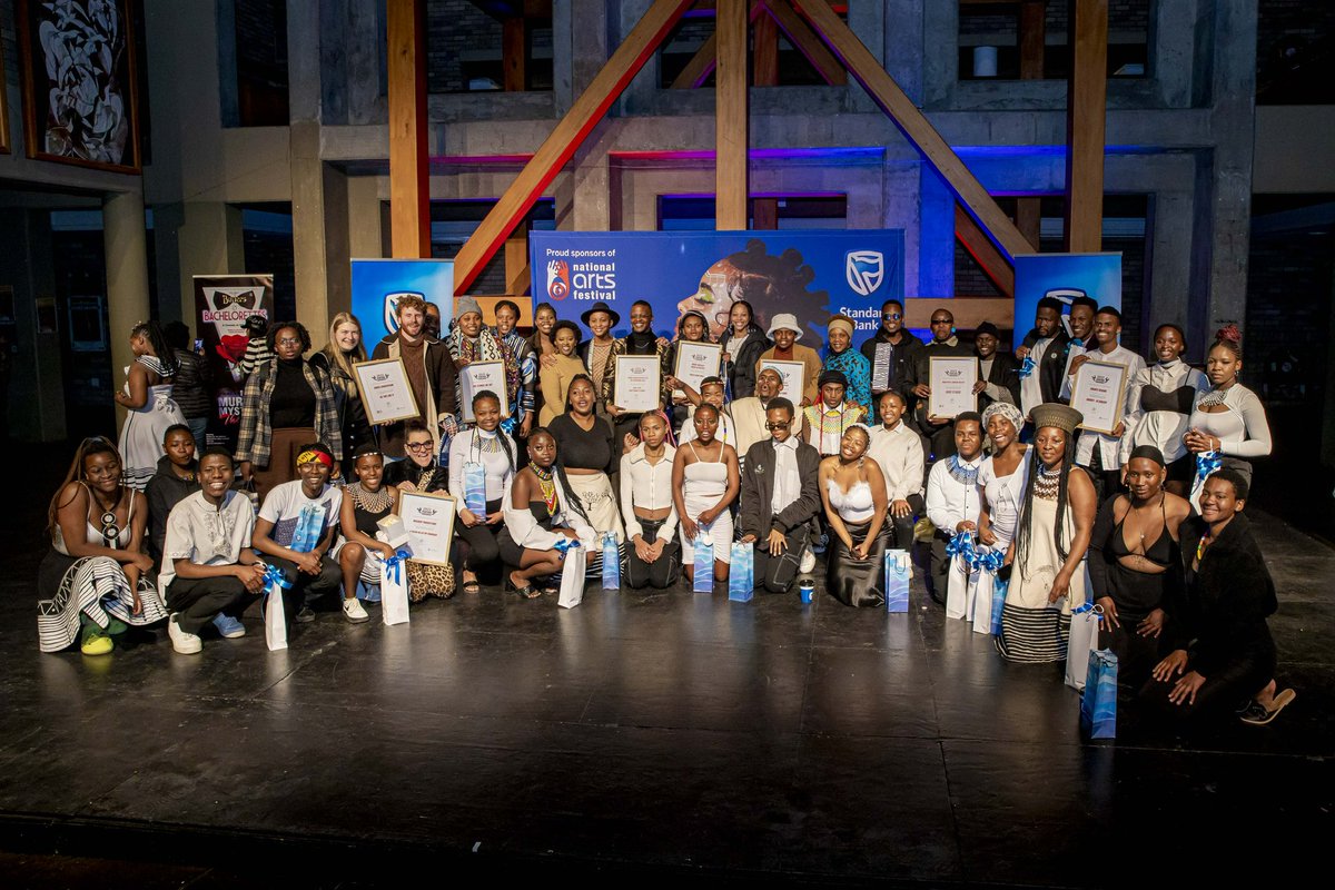 StandardBankArt's tweet photo. Congratulations to all the Standard Bank Ovation Award winners for #NAF2023! 🥇🥈🥉 

May you soar on to greater heights in your craft. 🙌🏾💙 #NAF2023 #BePartOfTheArts #ItWillChangeYou https://t.co/EoV4bSCn2O