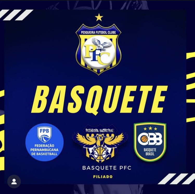 PFCpesqueira's tweet photo. NOVA MODALIDADE 🏀⛹🏿
Oficialmente somos filiados a Federação Pernambucana de Basketball - FPB @fpb_pe e a Confederação Brasileira de Basketball - CBB @basquetecbb 🏀⛹🏻‍♀️ https://t.co/1DlhFfSjCe