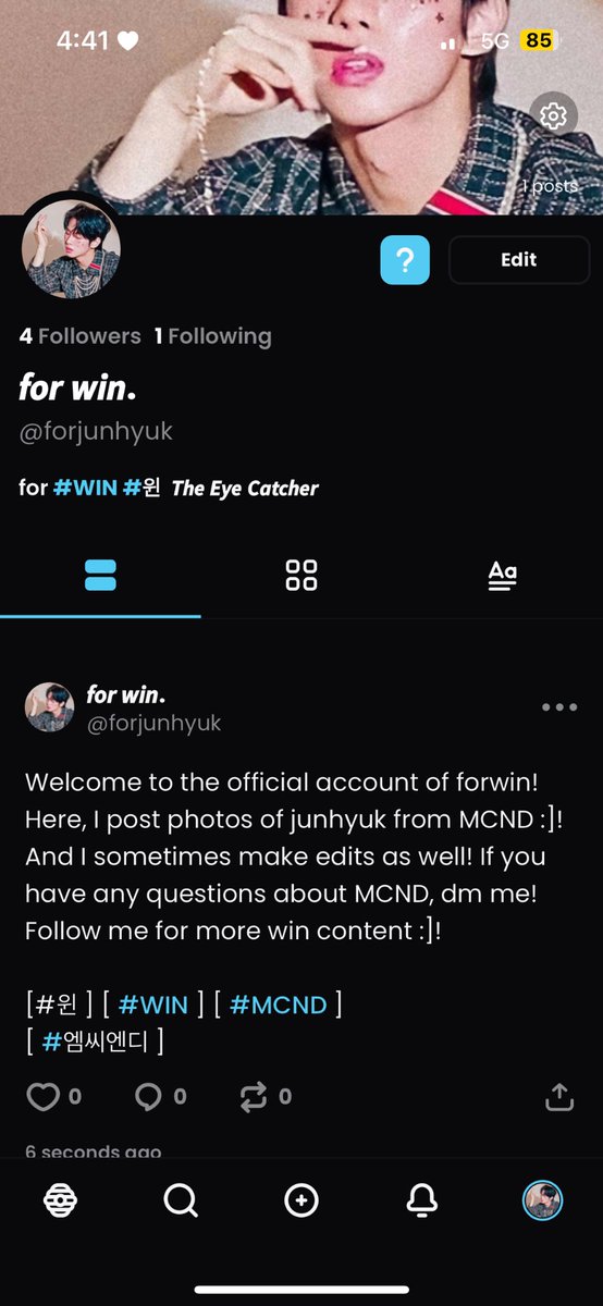 forjunhyk's tweet photo. Follow me on Hive :]!! https://t.co/Z2Q9IlIqgd