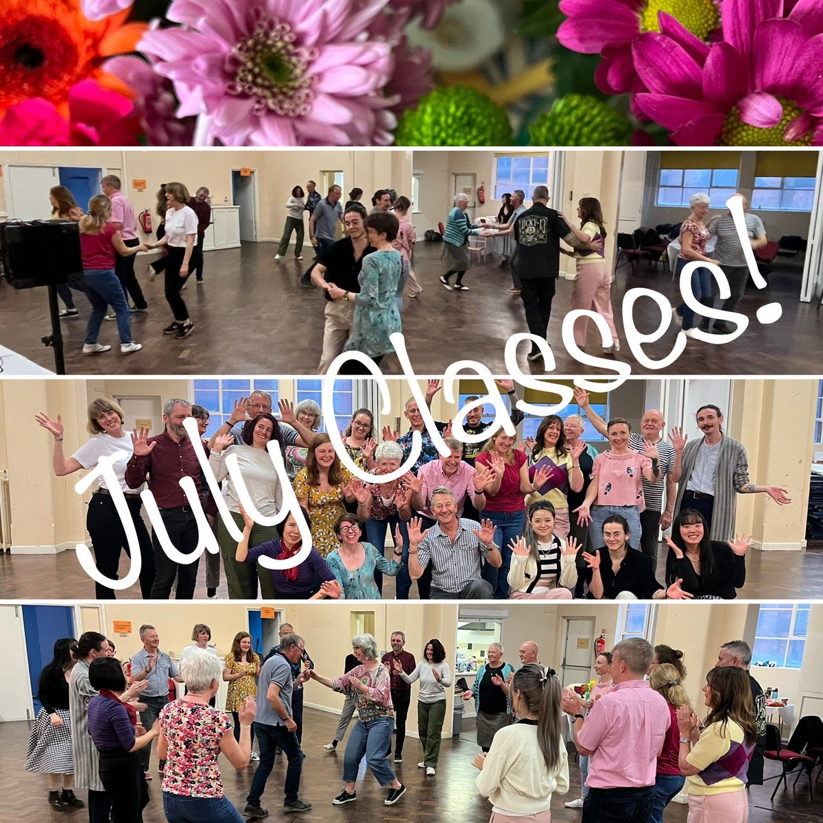Sundays 2nd, 9th, and 16th July. Foundations level 1 (5pm) and level 2 (6.30pm) Lindy Hop classes for adults with practice time (6-6.30pm)z
At St Christopher’s Church Hall, Trent Road, Sneinton, Nottingham.
£7pp per class; £12pp both classes
All welcome!
nottinghamlindyhop.com