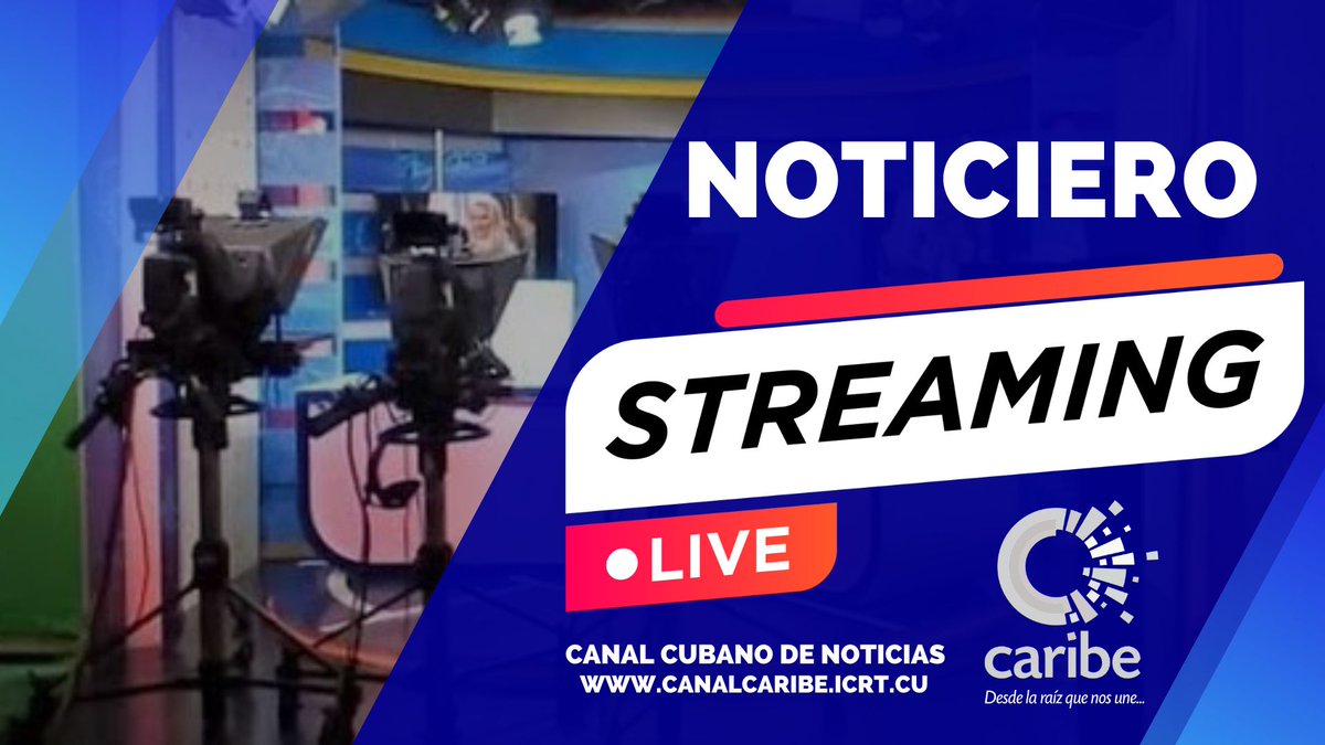 CanalCaribeCuba's tweet photo. Titulares del NTV Estelar Sabatino de #Cuba🇨🇺
🔹El presidente cubano recibió este sábado al Secretario general de la Organización de la Aeronáutica Civil Internacional, #OACI
🔹Los pasaportes cubanos serán vigentes por 10 años desde este primero de julio https://t.co/sWEUdUGusf