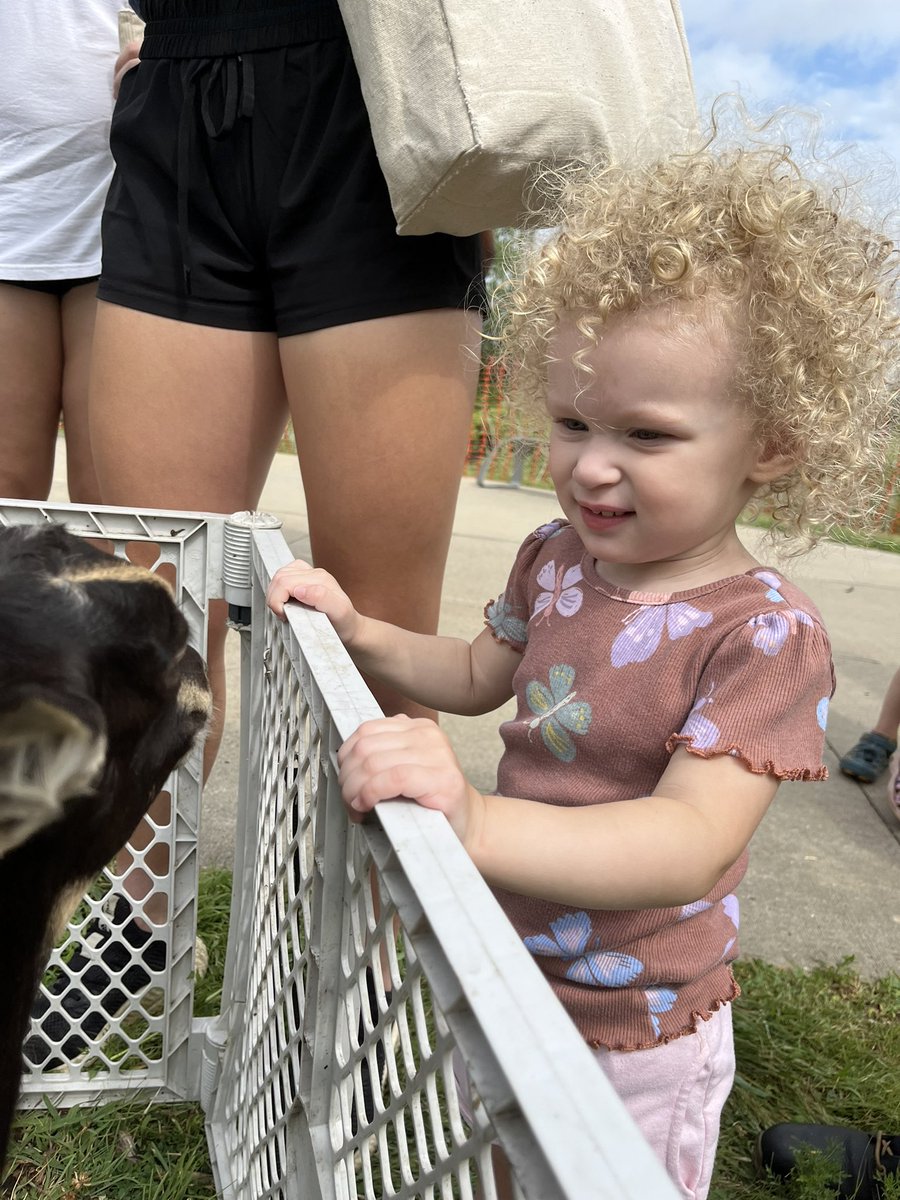 Meet &amp; Greet with the Berkley Riverfront  goats was a success! Storm Dancer Farms brought in smaller, friendly goats to help answer questions about our current vegetation management efforts. Thanks to all who said hello.