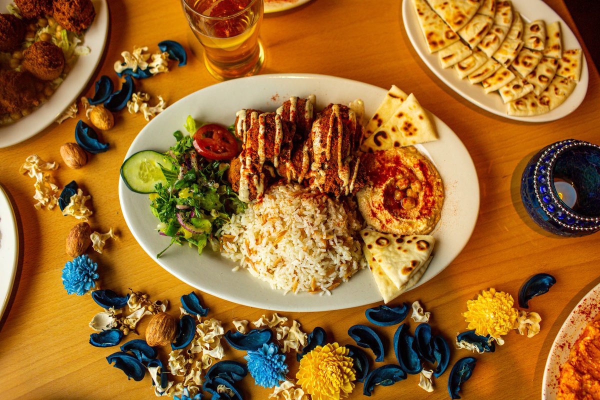 Uhhh...yes please! Falafel Plate