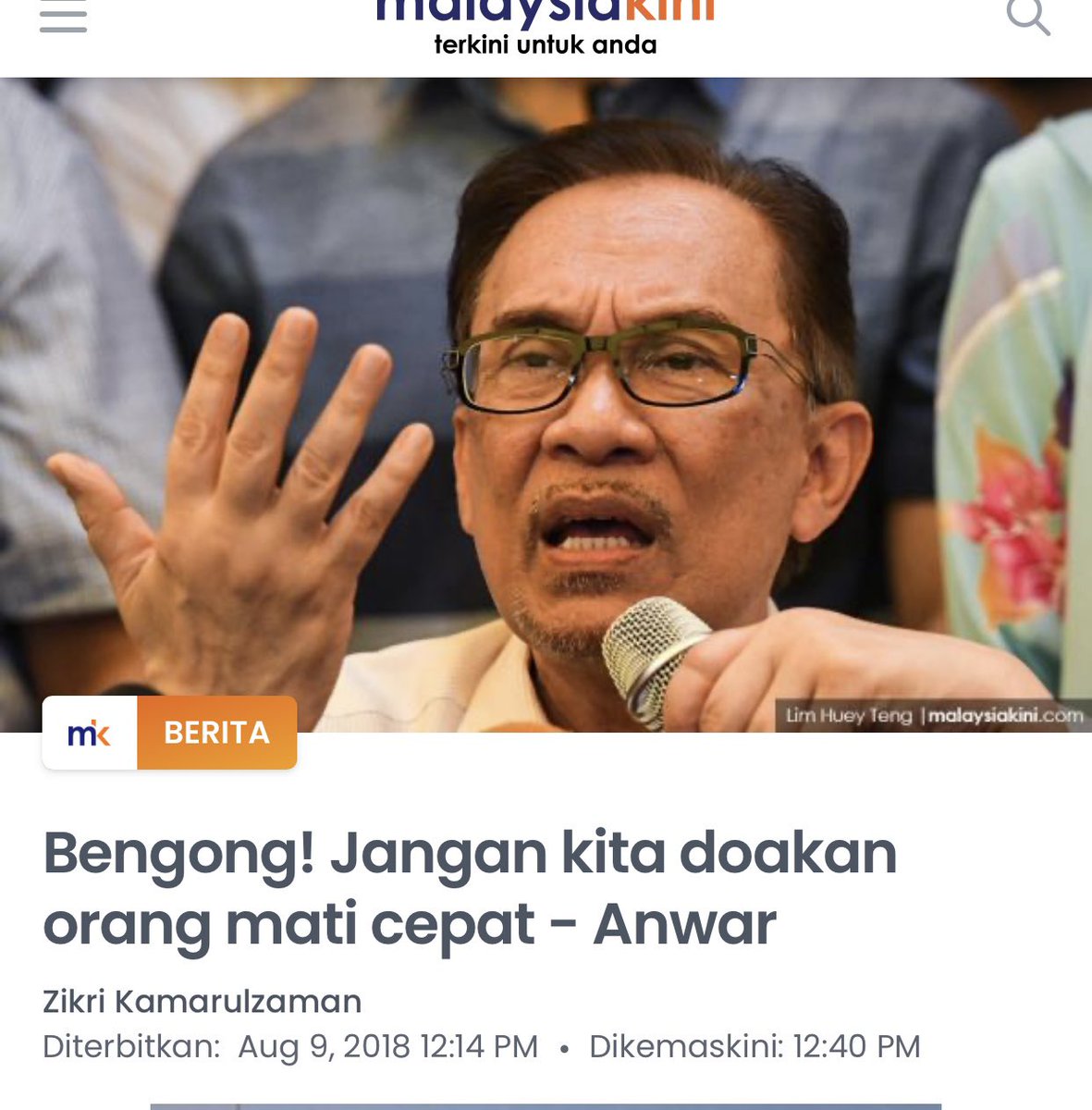 oreo_koshka330's tweet photo. @anwaribrahim 2018, sblm jd PM pun sudah menasihat https://t.co/51oWmLknIT