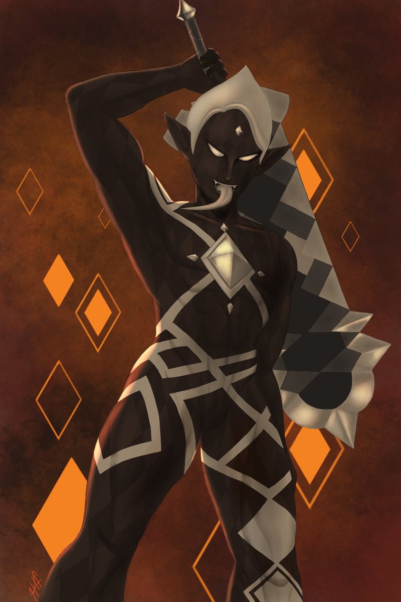 kat_the_hylian's tweet photo. Finally found the time to finish! TOTK has been occupying a LOT of my time 🤣
First time drawing Ghirahim in his final form.
.
.
#LegendofZelda #skywardsword #ghirahim #digitalart #krita #demonlord #demonsword https://t.co/UTBGCODZhI