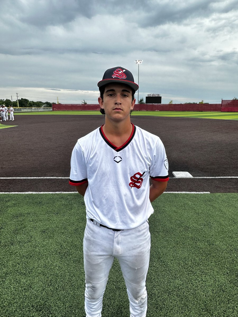 FiveToolTexas's tweet photo. #SummerShowdown F: @StixBaseballTX North 2025 Prospects Red 4, HJBA 16U Wells 3
PoG: @Psingleton24 2-3, 2 2B, RBI
Pitcher: Tanner Rennels 7 IP, 5K, ER https://t.co/2R4lJCO0WS