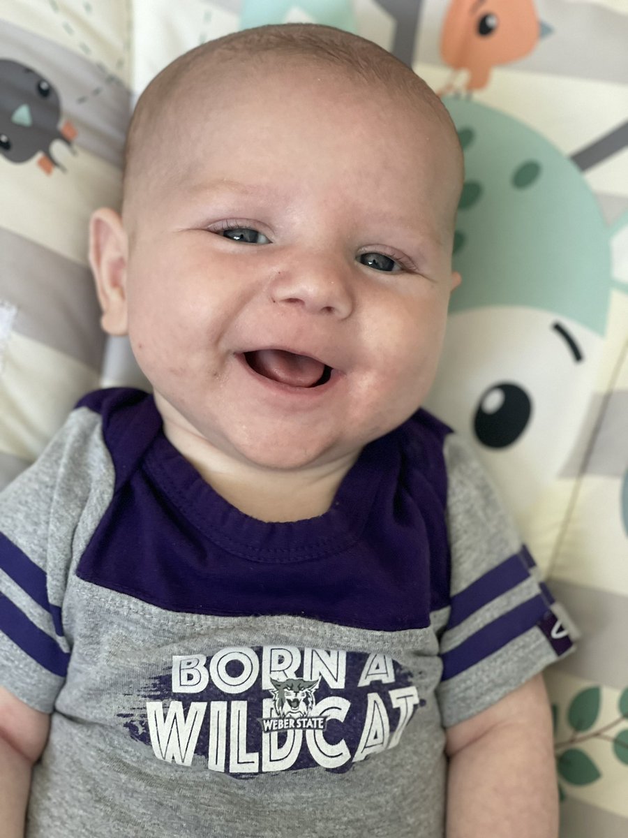 Future wildcat learning how to smile 💜