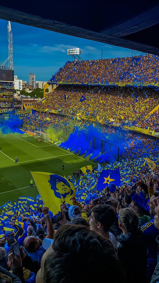 HOY JUEGA EL ÚNICO GRANDE, HOY JUEGA BOCA