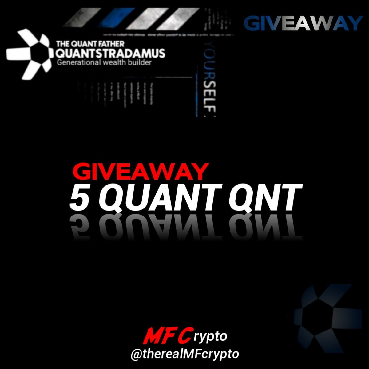 Quantstradamus (@therealmfcrypto) on Twitter photo Yo yo yoooooo $QNT fam!!
Reminder that im giving away 5 Quant Tokens!!!
Graphic by <a href="/josemuzquiz317/">Jay Muzquiz</a> Thank you, sir!
TO ENTER:
✅️ Sub to my Youtube channel: youtube.com/@Quantstradamus
✅️ Follow this account
✅️ Like this tweet
That's it.
(If you entered already you're in) Yo yo yoooooo $QNT fam!!
Reminder that im giving away 5 Quant Tokens!!!
Graphic by <a href="/josemuzquiz317/">Jay Muzquiz</a> Thank you, sir!
TO ENTER:
✅️ Sub to my Youtube channel: youtube.com/@Quantstradamus
✅️ Follow this account
✅️ Like this tweet
That's it.
(If you entered already you're in)