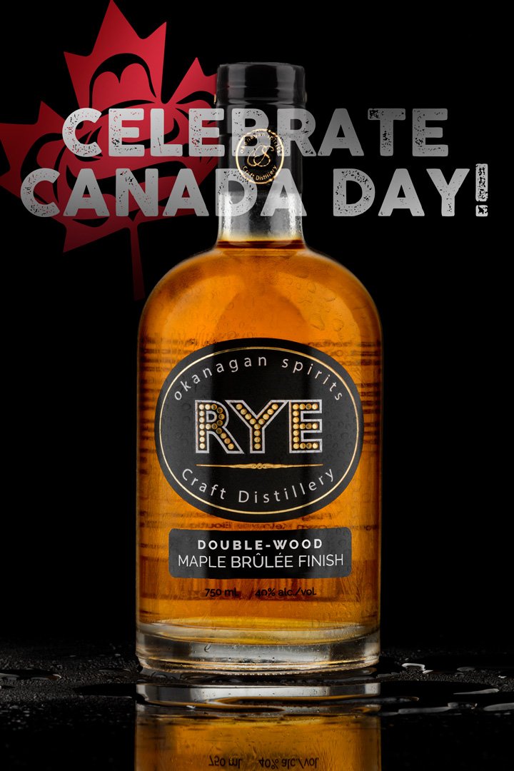 NEW! The Ultimate Canada Day Whisky! ***Only available at our KELOWNA DISTILLERY or online from OKS.ca *** Okanagan farm-to-bottle Rye Whisky, double-wood finished in Maple-Brûlée casks You just can't get any more Canadian than this! okanaganspirits.com/products/whisk…