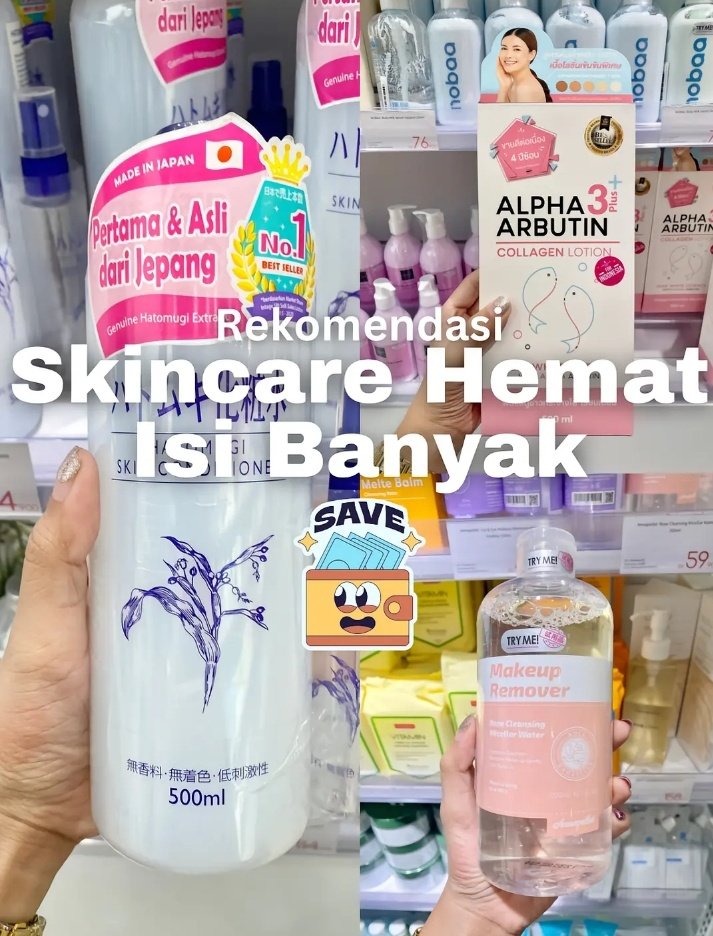 Rekomendasi Skincare Jumbo Anti Mainstream ✨

― A Thread