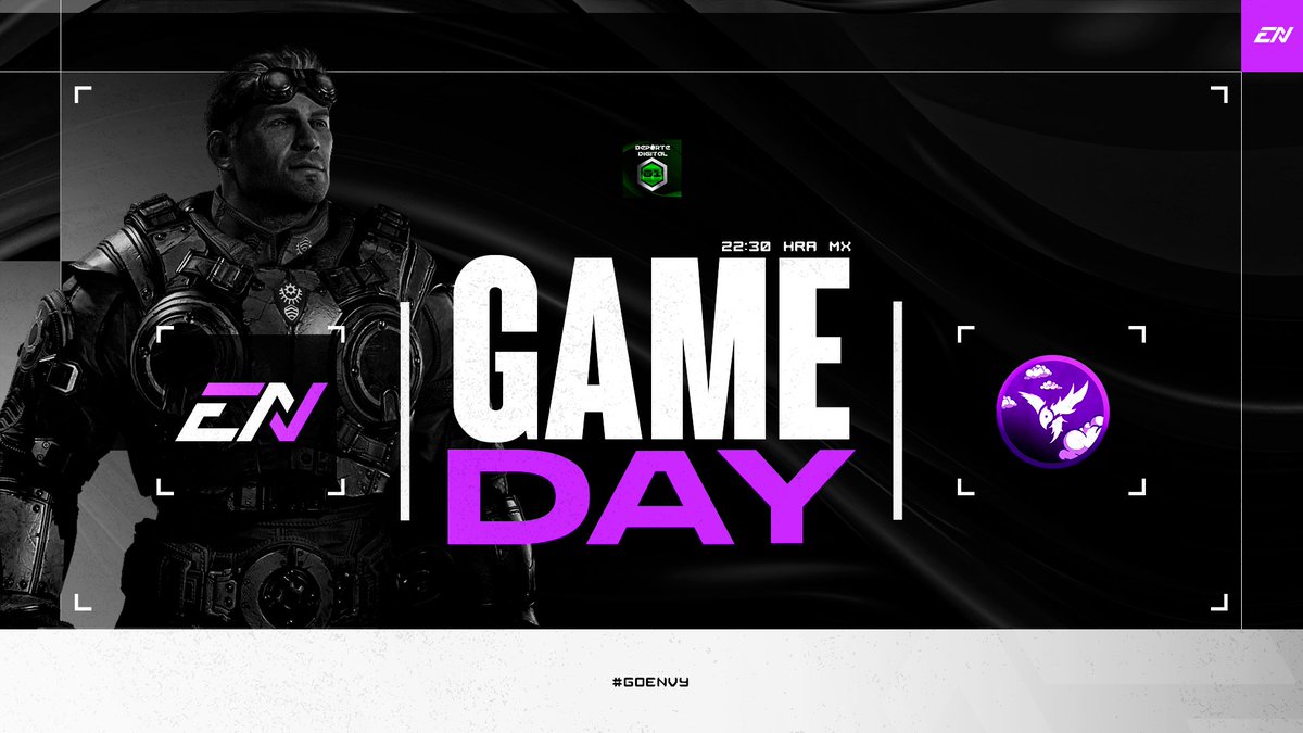 ⚙️Tenemos actividad en <a href="/DeporteDigitalH/">Deporte Digital 01</a>⚙️

🆚<a href="/PhantomRavensOf/">Phantom Ravens</a> 
🕗22:30 Hrs Mx
📡twitch.tv/deportedigital…
 
🟣Vamos por esa victoria🟣

🔱<a href="/NeroMarinero/">Envy Nero</a>
🔱<a href="/vToxicD/">Is Toxiq 🎮</a>
🔱@DiegoAyalaCa
🔱<a href="/LASTSSJ/">JLast_</a>
🔱<a href="/ChronossMT/">Envy Montiel 👑</a>

#Unstoppables
#EnvySZN
#GoEnvy