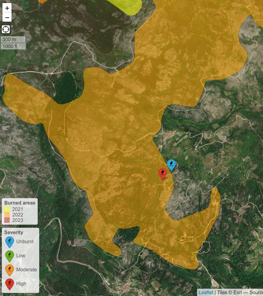 @FireLab_UTAD @SeverusPt @CIBIO_InBIO @FireLab_UTAD, indeed. The two marks in the bottom left part of the burned area polygon.