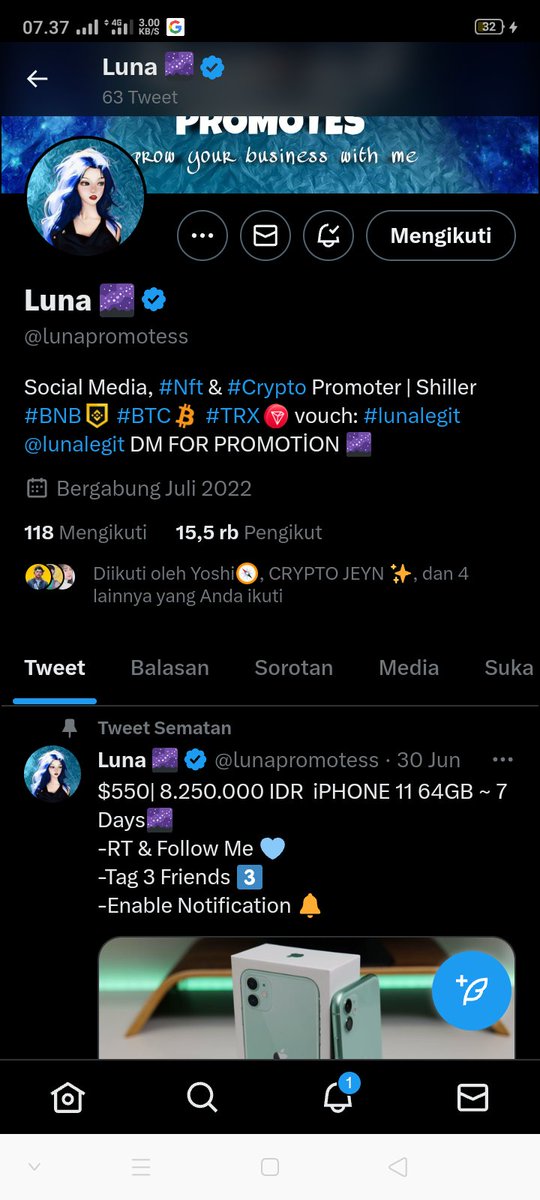 Sydrm97__'s tweet photo. @lunapromotess Donee @GalankHidayat @Nooercholid @queen https://t.co/C6E3p7NYFj