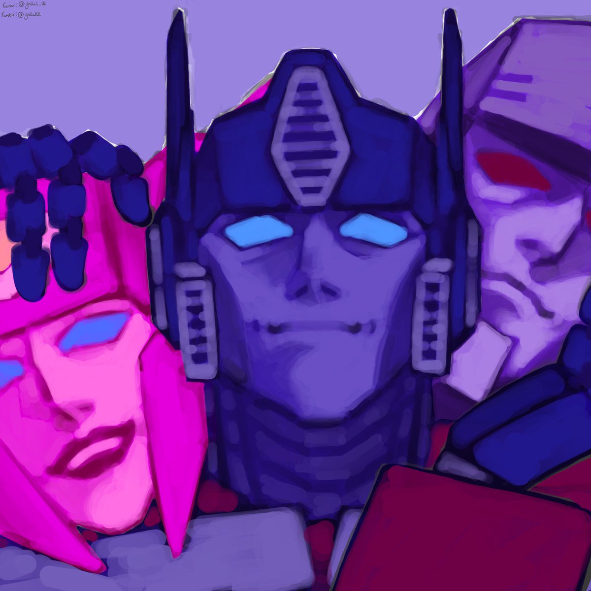 gh0u1_02's tweet image. Bisexual Optimus, now and forever 😏
#Transformers #OptimusPrime #Megatron #ElitaOne