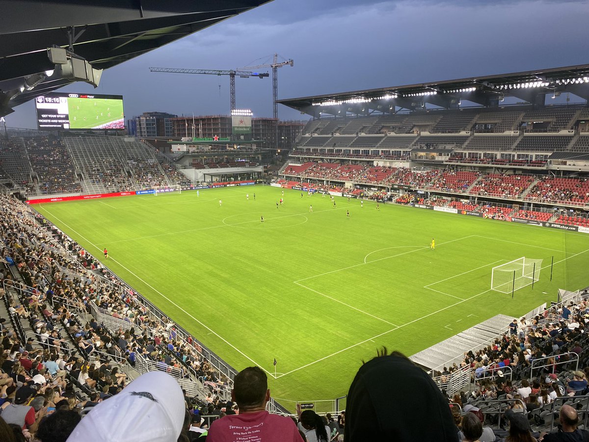 Elon Musk and the rain can’t stop me from tweeting about soccer today. GO SPIRITS!!