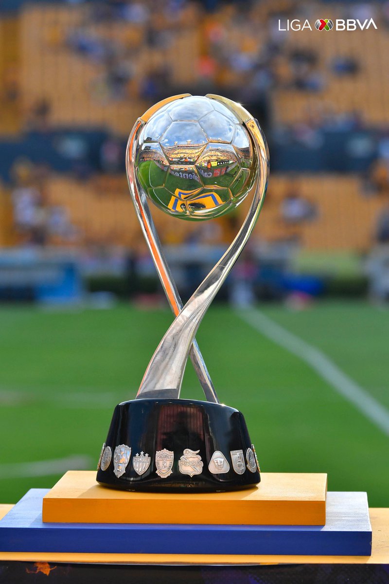 LigaBBVAMX's tweet photo. Se presenta el @TigresOficial en el #Apertura2023 🏆🏆

El CAMPEÓN Y #CampeónDeCampeones presume sus trofeos en el Volcán 🌋 

#LigaBBVAMX ⚽️ https://t.co/dQD1NvzrKw