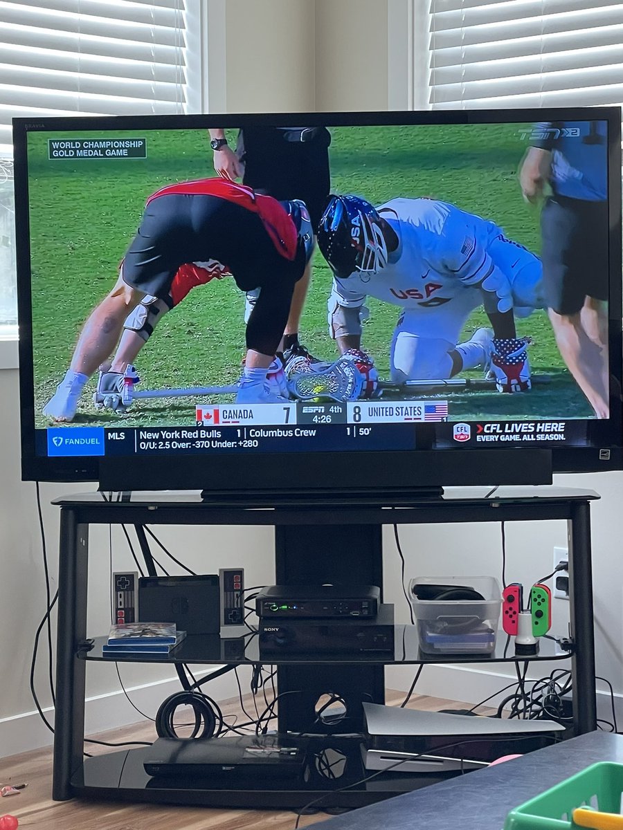 Spending my Canada Day watching our national sport 🇨🇦🥍 #worldlacrossechampionship #lacrosse #creatorsgame #medicinegame