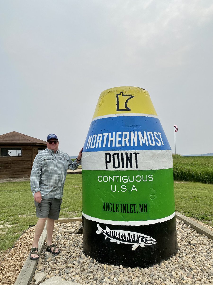 Have you been to the Northernmost Point of the Contiguous United States? It is in the Angle Inlet, Minnesota and can only be driven to if you go through Canada 🇨🇦. 

#angleinlet #minnesota #LakeoftheWoods #MWTravel #roadsideattraction #atlasobscura #Midwest #smalltownplussize