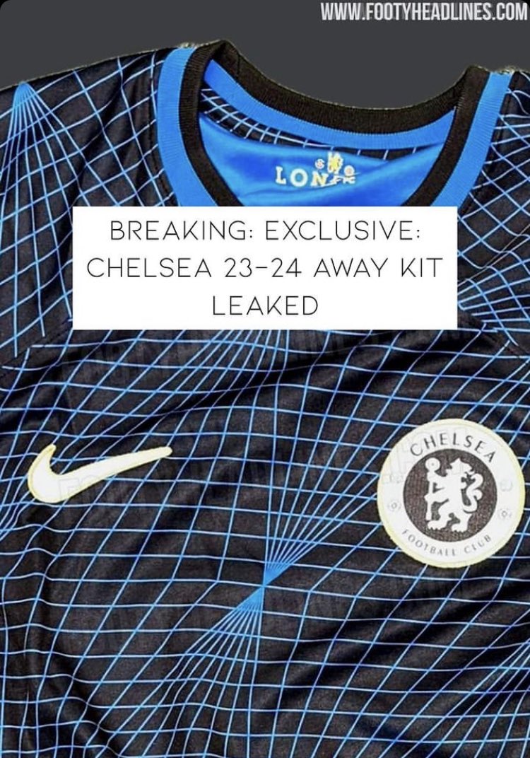 EPLUnleashed's tweet photo. New #CFC away kit for upcoming 23/24 season leaked. Thoughts? 🔵 [via https://t.co/9fXKtEP6UC] https://t.co/HquJTSCVqH