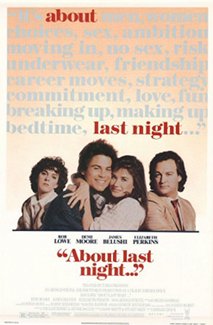 July 2, 1986: the film About Last Night was released in theaters. #80s @RobLowe @justdemi @Elizbethperkins @JimBelushi