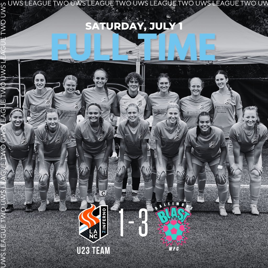 Lancaster Inferno (@lancinferno) on Twitter photo <a href="/UWSLeague2/">UWS League Two</a> Focus shifts to our next match on July 9th ➡️
⚽️ Goal by Lily Hesitand ′42 <a href="/UWSLeague2/">UWS League Two</a> Focus shifts to our next match on July 9th ➡️
⚽️ Goal by Lily Hesitand ′42