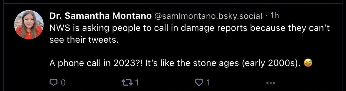 Twitter is breaking right as we're going into a big El Niño.

"We have not responded to any major disaster in the United States for almost two decades without twitter and I do not want to know how a response would go without it." — <a href="/SamLMontano/">Dr. Samantha Montano</a>

Buckle up.
gizmodo.com/twitter-broken…