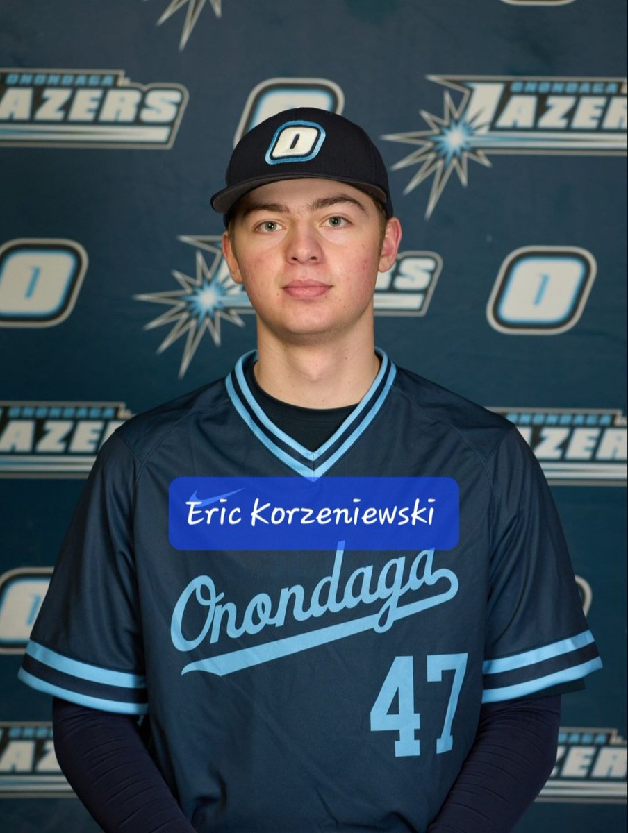 Another great <a href="/NYCBLbaseball/">NYCBL Baseball</a> outing for <a href="/EKorz_/">Eric Korzeniewski</a> as he throws a 7 inn shutout for the <a href="/NYCBL_Spartans/">Syracuse Spartans</a> vs. <a href="/SyrSaltCats/">Syracuse Salt Cats</a> #lazers #occbaseball <a href="/OnondagaLazers/">Onondaga Community College Athletics</a> <a href="/OnondagaCC/">OCC</a> <a href="/NJCAAReg3/">NJCAA REGION 3</a> <a href="/wgcatsbaseball/">WestGeneseeBaseball</a> @PBR_JUCO